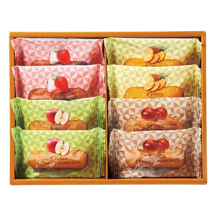 銀座千疋屋 銀座フルーツフィナンシェ 8個