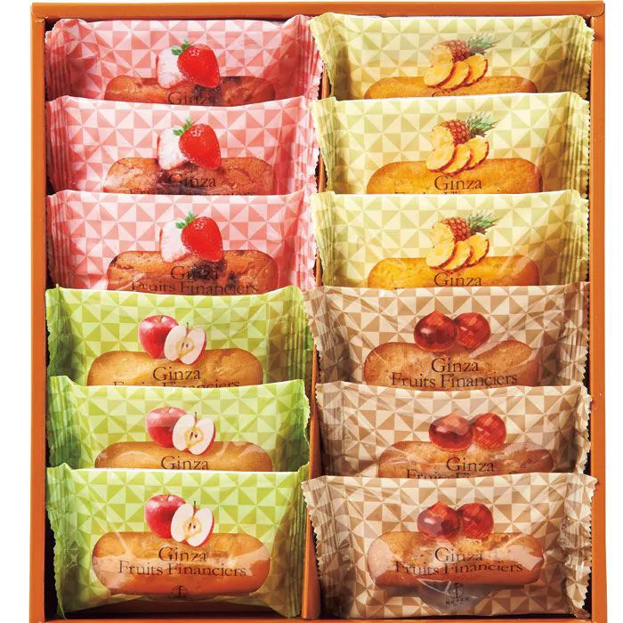銀座千疋屋 銀座フルーツフィナンシェ 12個