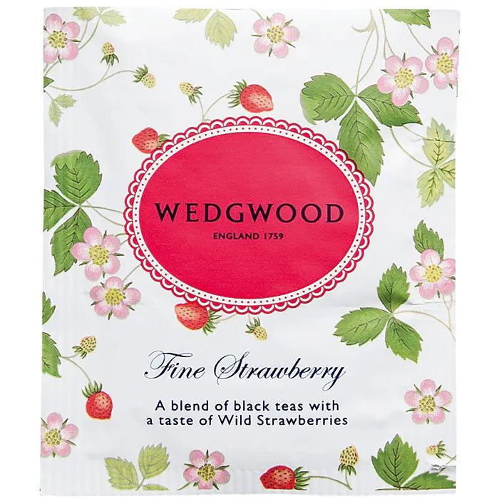 ウェッジウッド ワイルド ストロベリー ティーバッグセット(プチギフト用)
