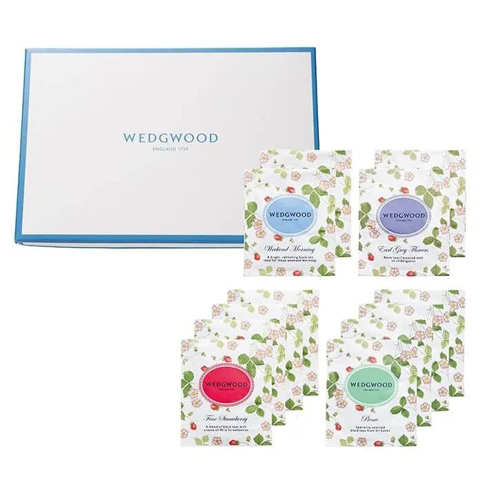 ウェッジウッド ワイルド ストロベリーティーバッグセット12袋