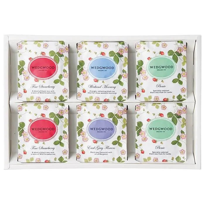 ウェッジウッド ワイルド ストロベリーティーバッグセット12袋