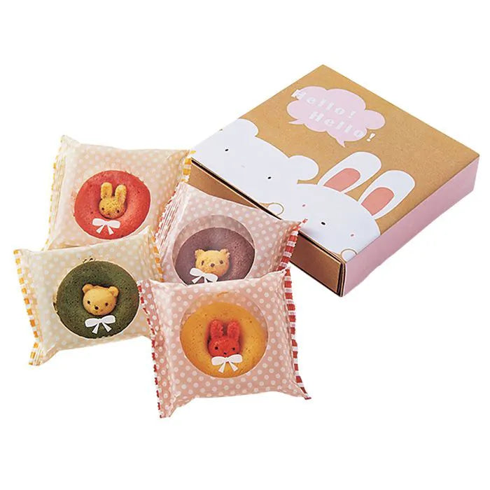 アニマルドーナツ 4個