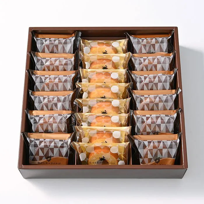 森の庭 焦がしキャラメルがしみ込んだバーム詰合せ 20個入