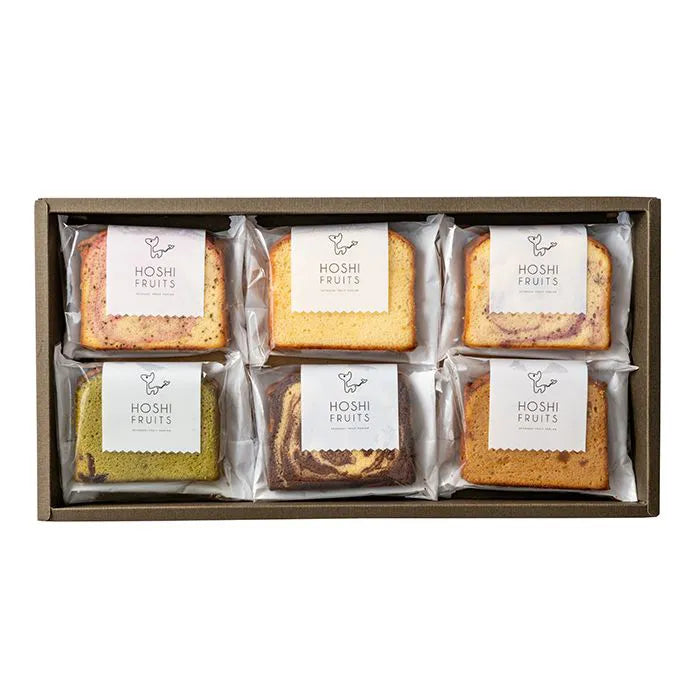 ホシフルーツ 果実のしっとりパウンドケーキ 6個