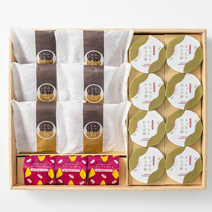 甘美 ふっくらどら焼きと甘美菓子の詰合せ 17個