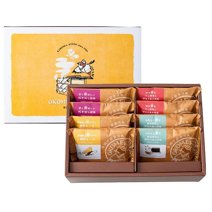 OKOMEnoKAORI 手揚げ京あられ 8袋