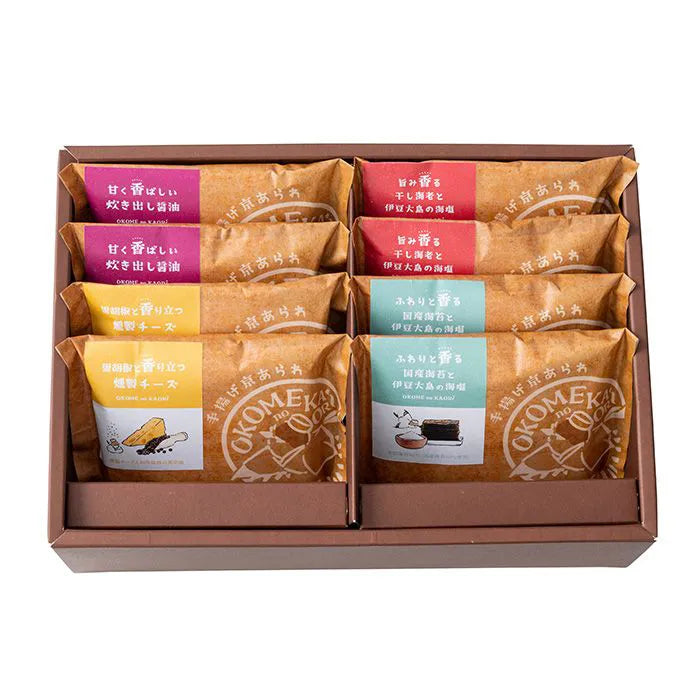OKOMEnoKAORI 手揚げ京あられ 8袋