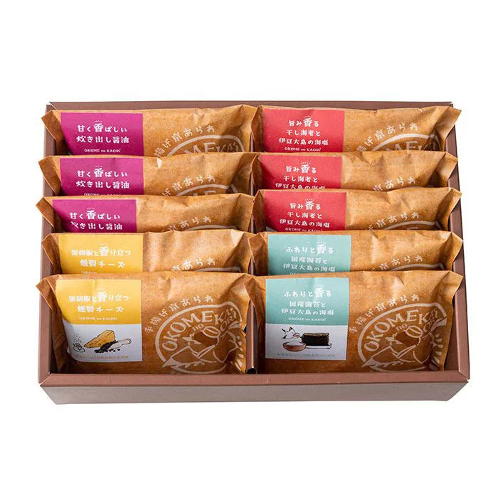 OKOMEnoKAORI 手揚げ京あられ 10袋