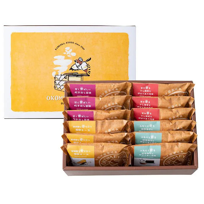 OKOMEnoKAORI 手揚げ京あられ 12袋