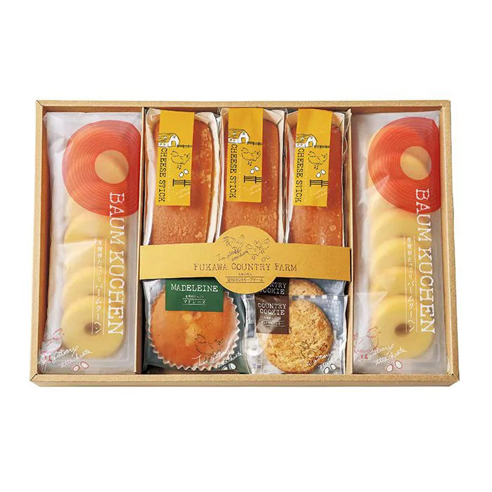 深川カントリーファーム 有精卵を使ったこだわりスイーツセット C