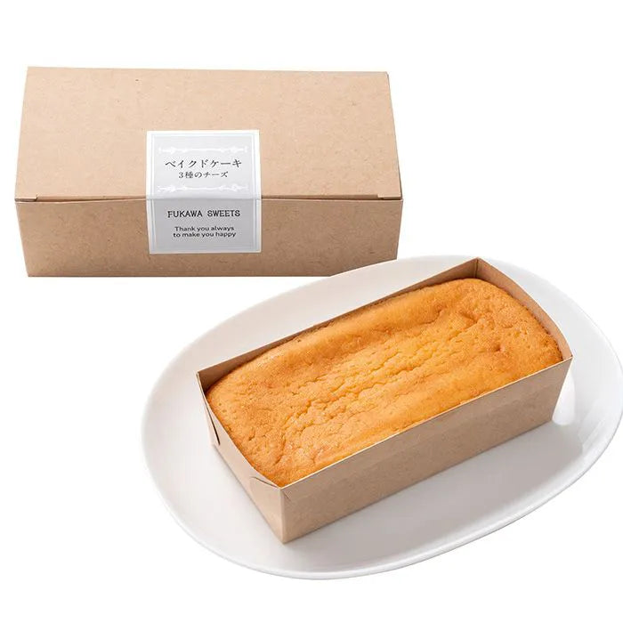 ベイクドケーキ(3種のチーズ)