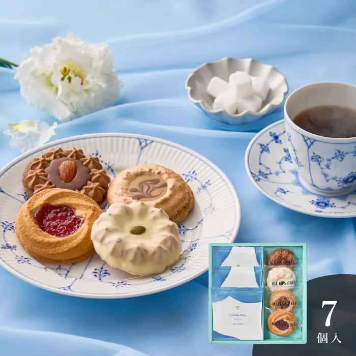 4種の焼き菓子&ロイヤル コペンハーゲン ドリップコーヒーセット7個