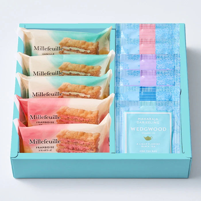 ミルフイユ&ウェッジウッドティーバッグセット11個