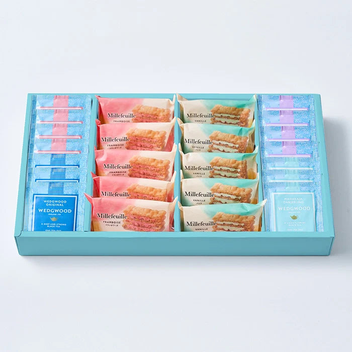 ミルフイユ&ウェッジウッドティーバッグセット24個