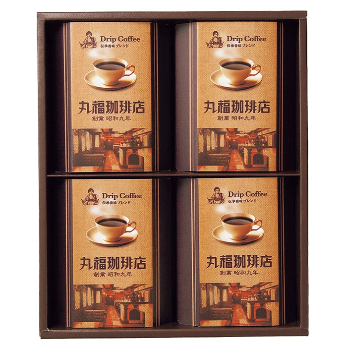 丸福珈琲店 伝承香味ブレンド詰合せ4箱入
