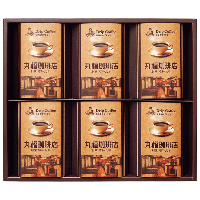 丸福珈琲店 伝承香味ブレンド詰合せ6箱入