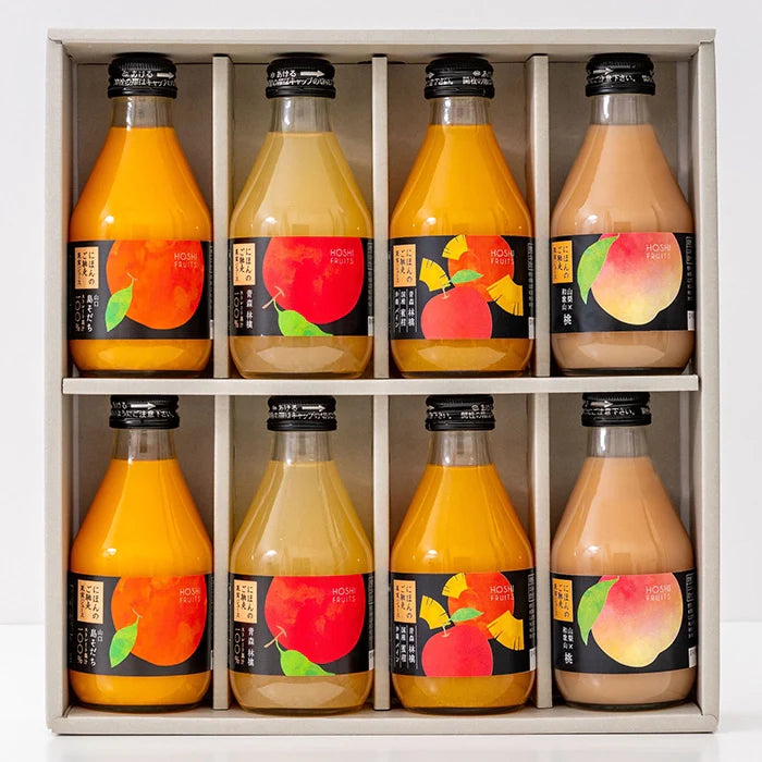ホシフルーツ にほんのご馳走果実ジュース 8本