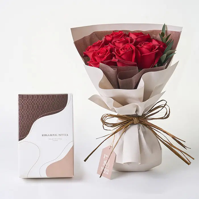 フリルルージュ8本&リーガロイヤルアーモンドショコラ4個