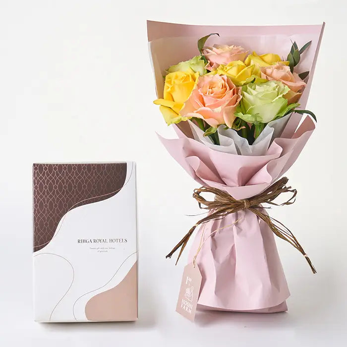 フリル8本パッション&リーガロイヤルアーモンドショコラ4個