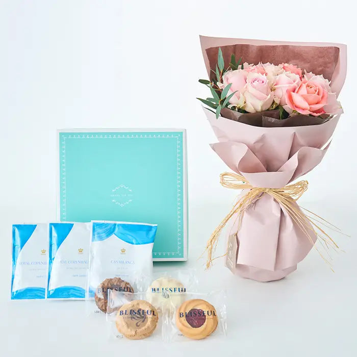 フリル12本スイート&4種の焼き菓子とRCDC ドリップコーヒーセット7個