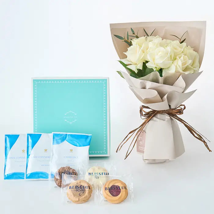 フリル12本ピュア&4種の焼き菓子とRCDC ドリップコーヒーセット7個