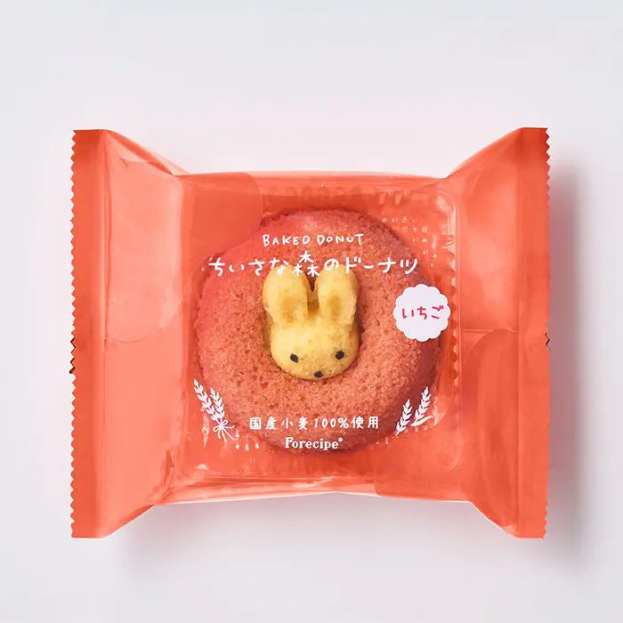 フォレシピ ちいさな森のドーナツ うさぎイチゴ|お菓子・スイーツ フォレシピ ちいさな森のドーナツ うさぎイチゴ|お菓子・スイーツ