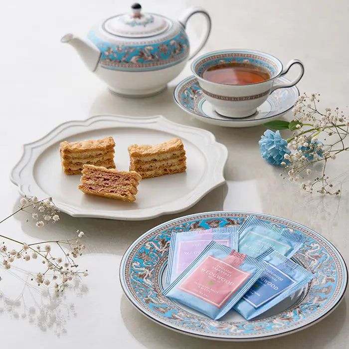 【お歳暮限定】ミルフイユ&ウェッジウッドティーバッグセット16個