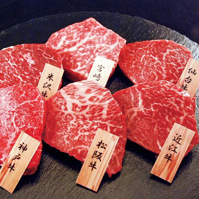 【お歳暮限定】6大ブランド和牛食べくらべミニステーキ
