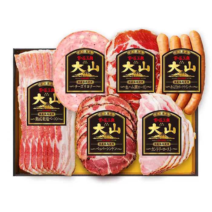 【お歳暮限定】大山ハム 食の匠工房6種詰合せギフト