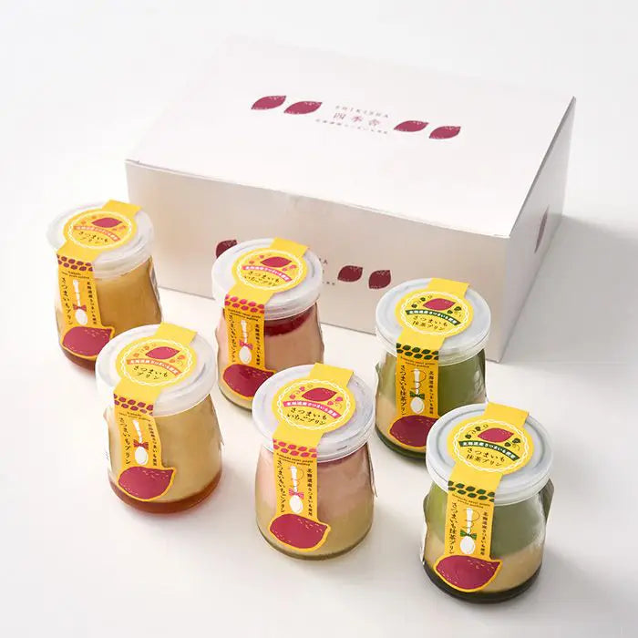 【お歳暮限定】北海道さつまいもプリンセット 6個