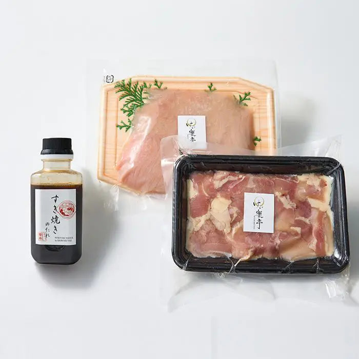 【お歳暮限定】けい樂亭 阿波尾鶏すき焼きセット