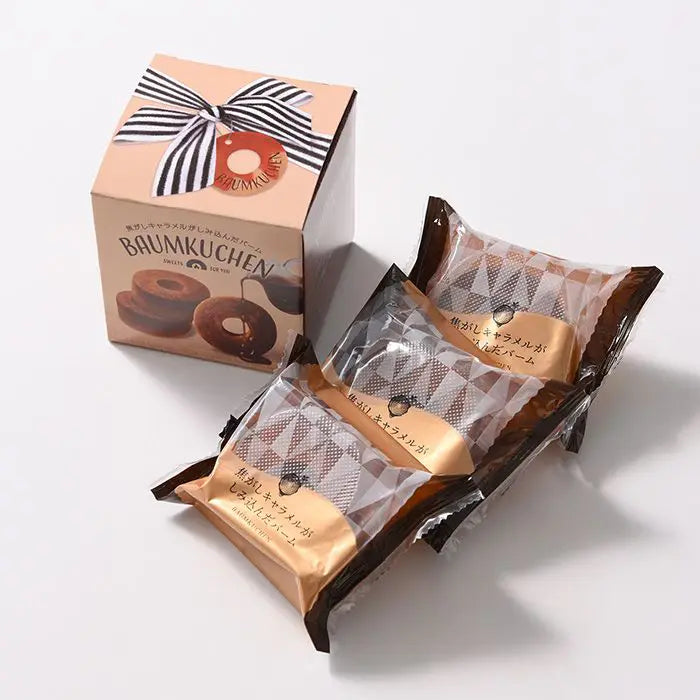 焦がしキャラメルがしみ込んだバーム3個入