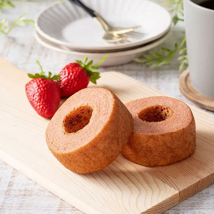 ベビーミャオ しっとりバームクーヘン 苺 3個