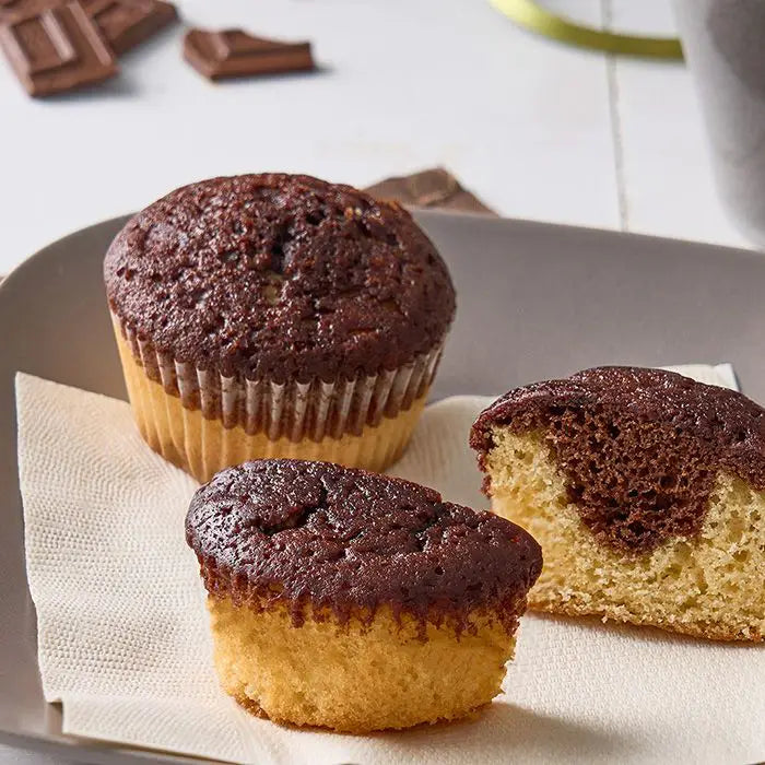 猫の目チョコカップケーキ