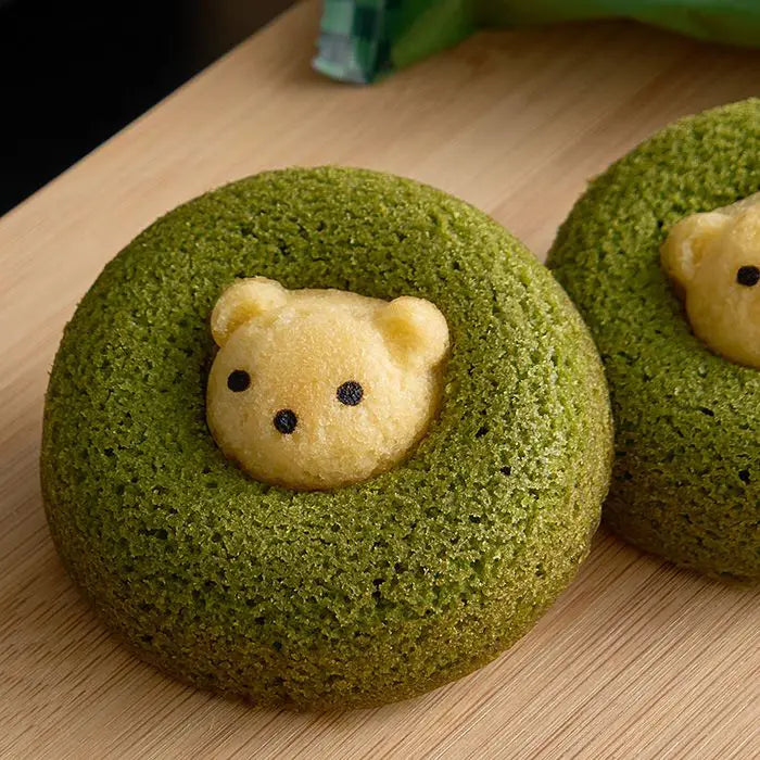 ちいさな森のドーナツ くま宇治抹茶 3個