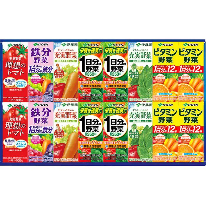 【お中元限定・送料無料】伊藤園 ヘルシーギフト 16本
