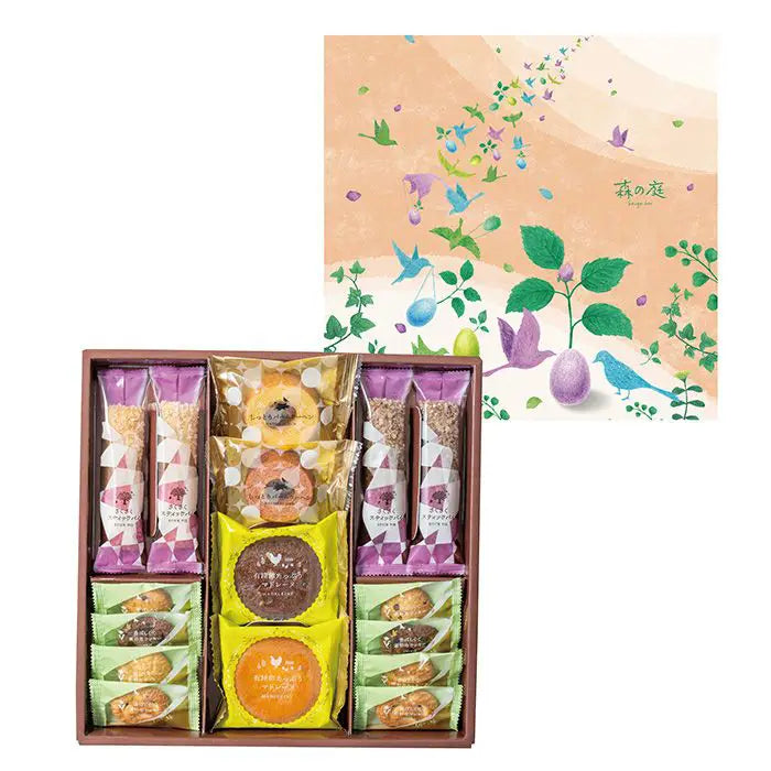 【お中元限定・送料無料】森の庭 焼き菓子アソート 芽吹き 16個入
