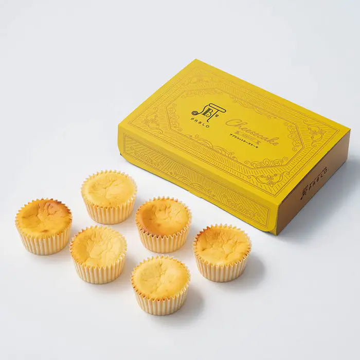 【お中元限定・送料無料】PABLO アプリコットチーズケーキ6個