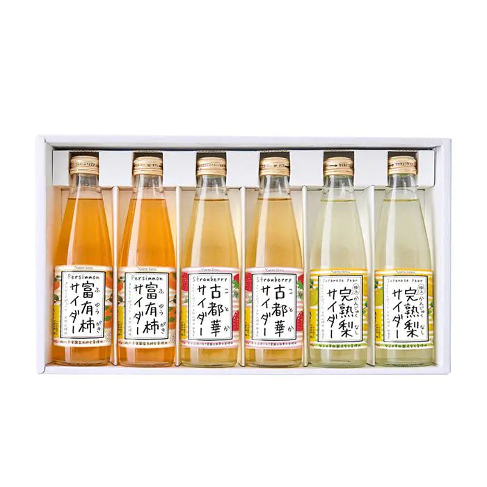 【お中元限定・送料無料】Nara‐izm 奈良のフルーツサイダーセット