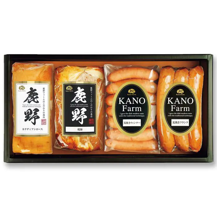 【お中元限定・送料無料】鹿野高原牧場ハムギフト