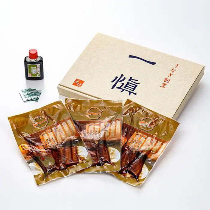 【お中元限定・送料無料】うなぎ割烹「一愼、」特製蒲焼