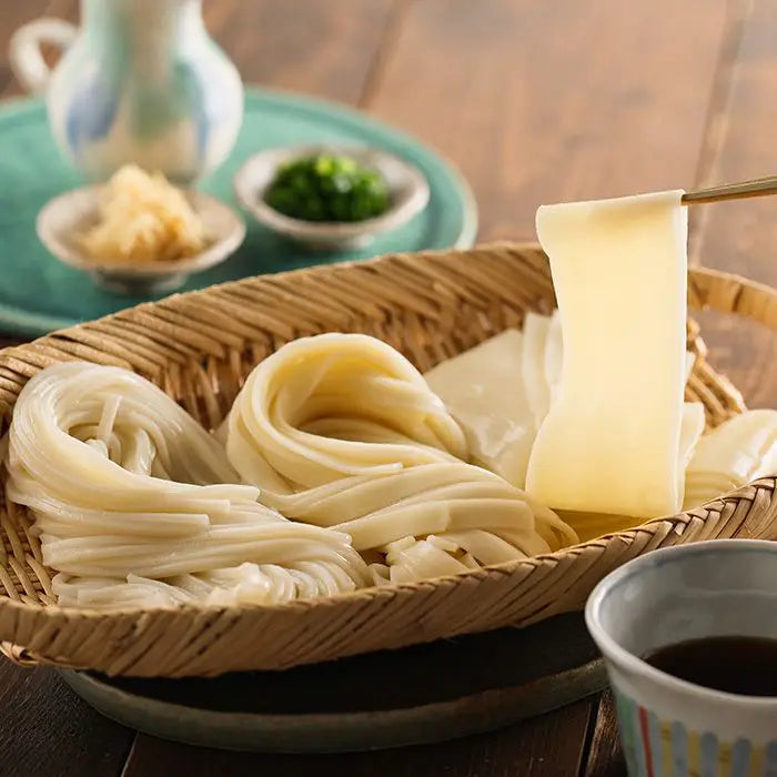 【お中元限定・送料無料】花山うどん つゆ付き詰合せ