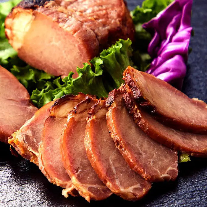 【お中元限定・送料無料】マイスター山野井 炭焼き焼豚二種セット