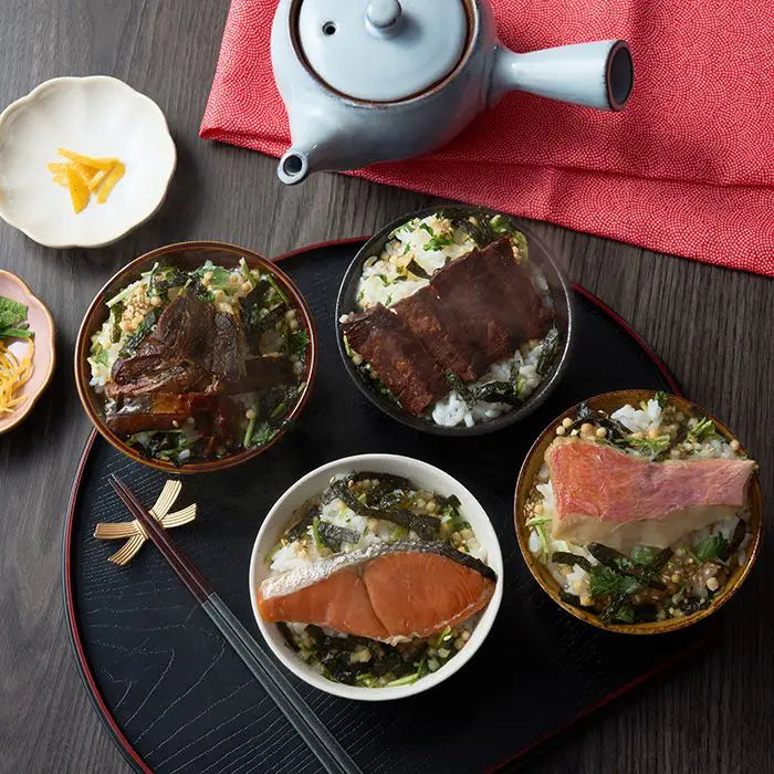 【お中元限定・送料無料】出汁茶漬け御膳 4種セット