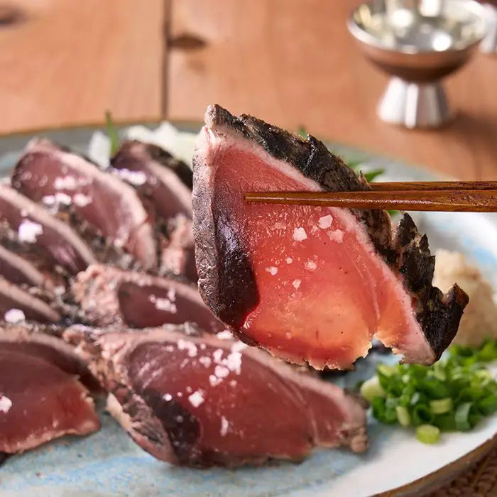 【お中元限定・送料無料】完全藁焼き鰹タタキ「龍馬タタキ」2節セット