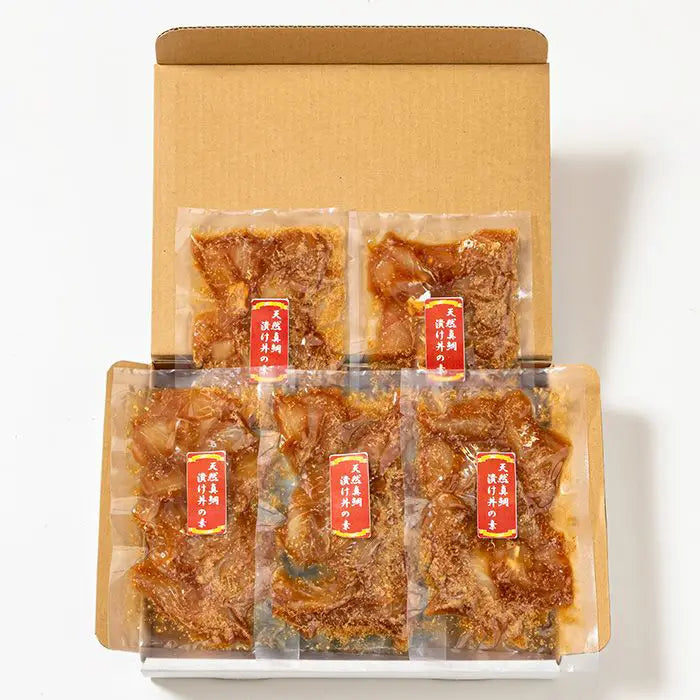 【お中元限定・送料無料】九州産天然真鯛漬け丼の素