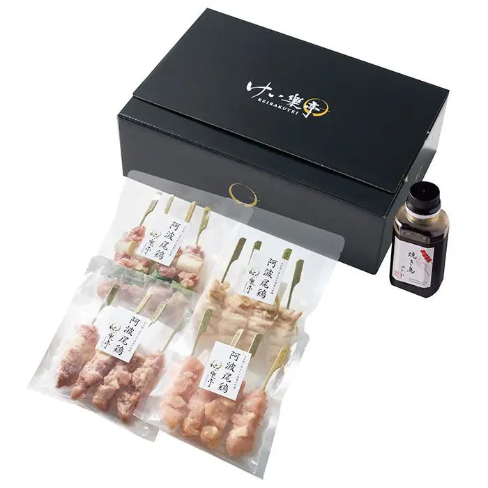 【お中元限定・送料無料】けい樂亭 阿波尾鶏焼き鳥16本セット