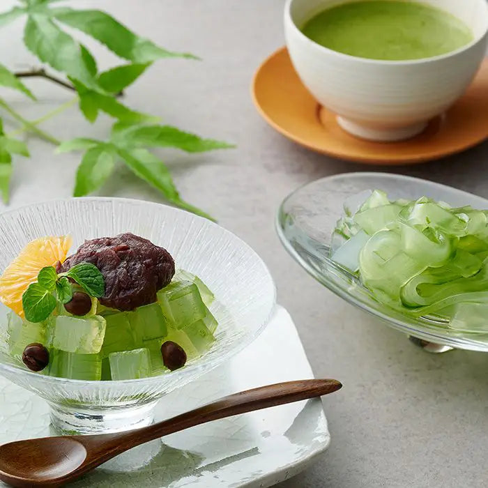 【お中元限定・送料無料】茶彩菓 お茶屋のあんみつ・京くずきり「貴船」