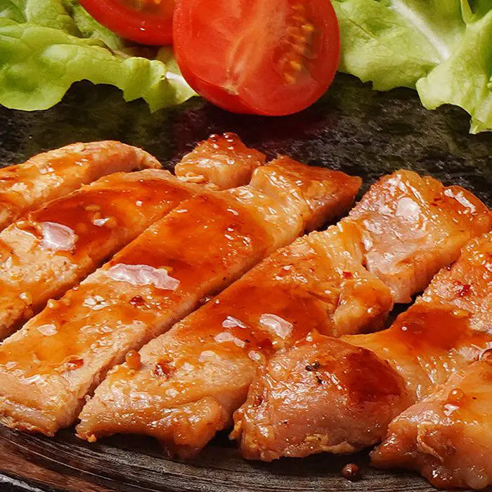 【お中元限定・送料無料】鹿野高原牧場 味付けロース・ステーキセット