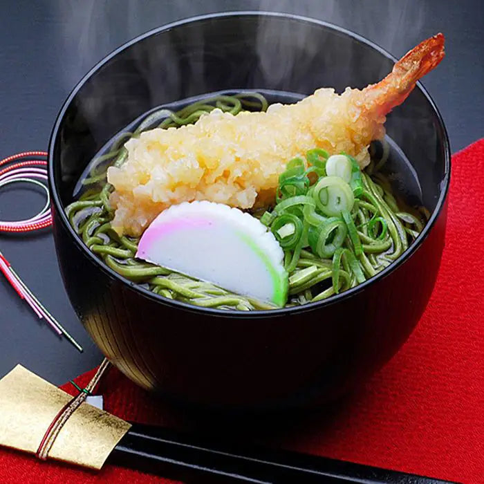 【お中元限定・送料無料】宇治抹茶入り茶そば「萌木」